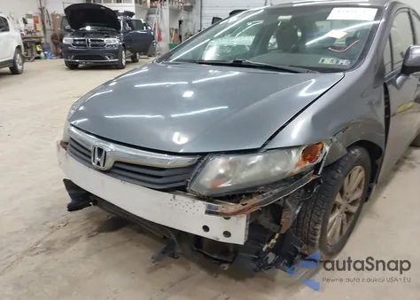 2012 Honda Civic Ex z USA, uszkodzony, nr VIN 19XFB2F84CE389122